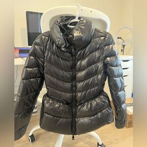 Moncler Shiny Black Puffer Jacket